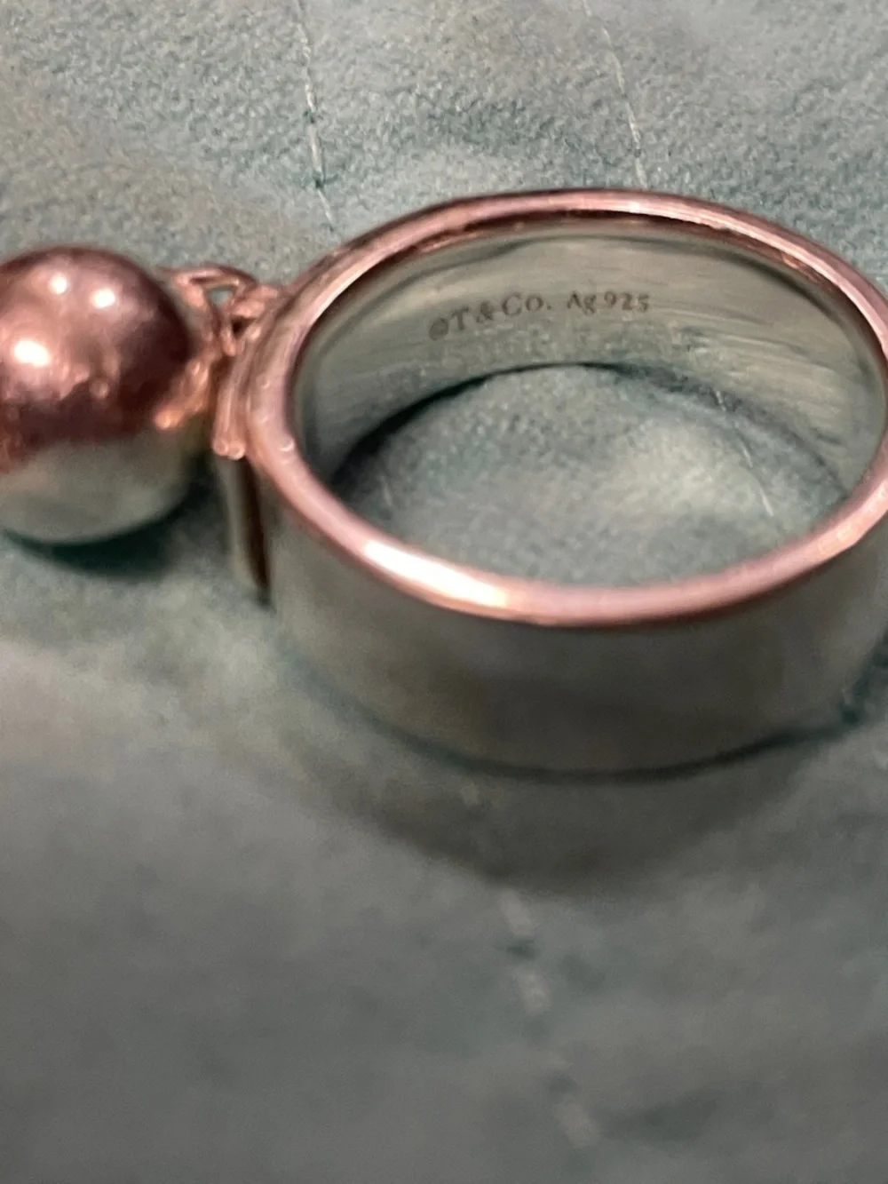 Tiffany & Co. AUTHENTIC ! Sterling silver ring. - Picture 3 of 6